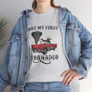 Funny Not My First Tornadeo Cowboy Shirt, Tornadeo Twisters T-Shirt Product Photo 5