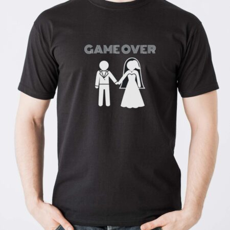 Game Over Shirt, Married Gamer Shirt - Men T-Shirt