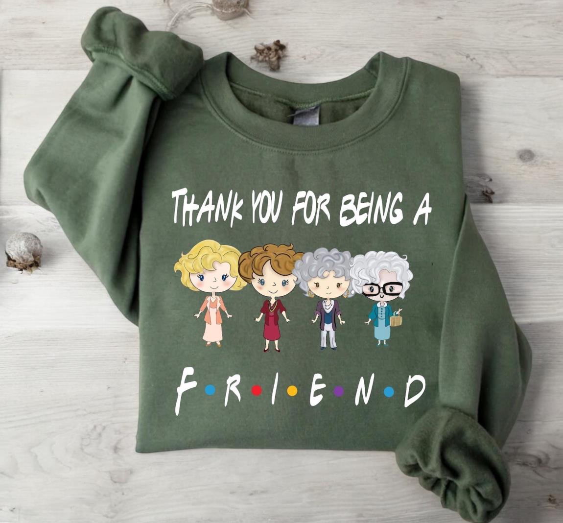 Golden Girls Friends, Thank You For Being a Friend Shirt Product Photo 2