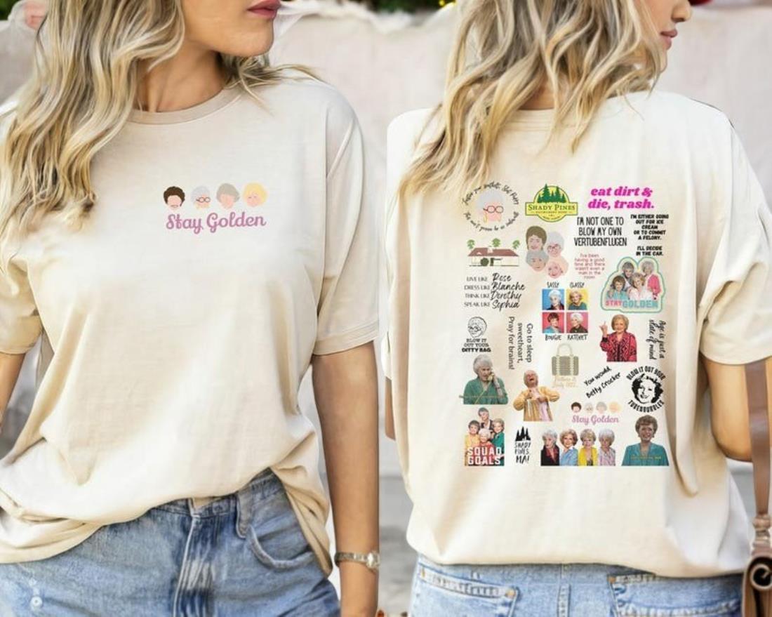 Golden Girls Shirt, Stay Golden Shirt Product Photo 2