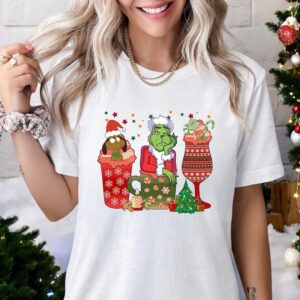 Grinch Christmas Coffee Sweatshirt Product Photo 3