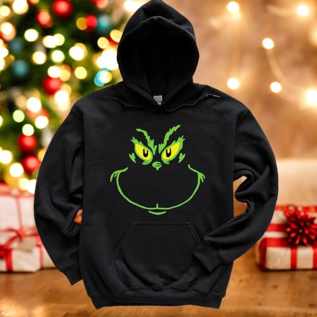 Grinch Smile Sweatshirt Product Photo 2