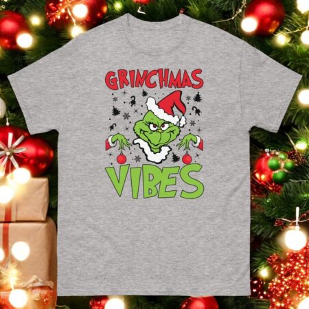 GRINCHMAS VIBES christmas shirt Product Photo 1