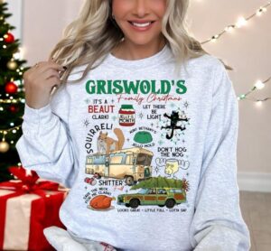 Griswold Christmas Sweatshirt, Griswold Co Sweater, Christmas Tree Farm Shirt Product Photo 2