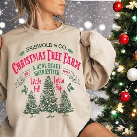 Griswold & Co Christmas Tree Christmas Sweatshirt Product Photo 1