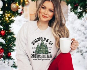 Griswold & Co. Christmas Tree Farm Sweatshirt Product Photo 2