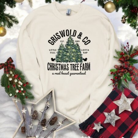 Griswold & Co. Christmas Tree Farm Sweatshirt Product Photo 1