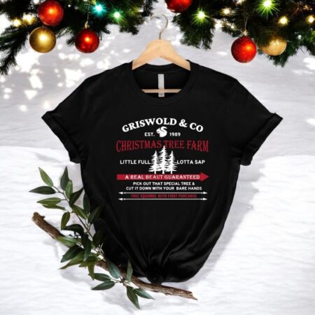 Griswold & Co Est 1989 Christmas Tree Farm Christmas Sweatshirt Product Photo 1