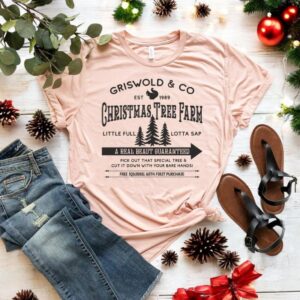 Griswold Co Shirt, Christmas Tree Farm Shirt Product Photo 3