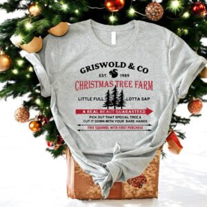 Griswold Co Tree Farm Since 1989 Shirt, Christmas Season Sweatshirt Product Photo 3