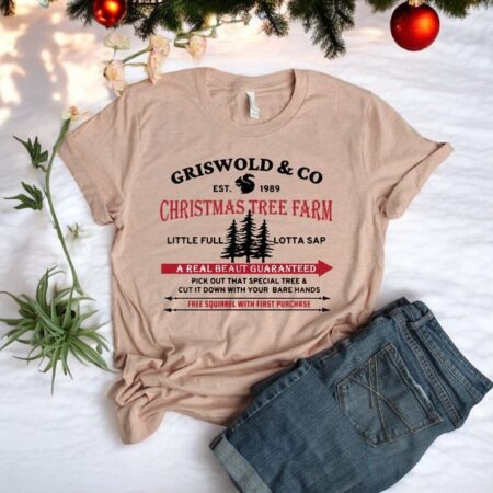 Griswold Co Tree Farm Since 1989 Shirt, Christmas Season Sweatshirt Product Photo 1