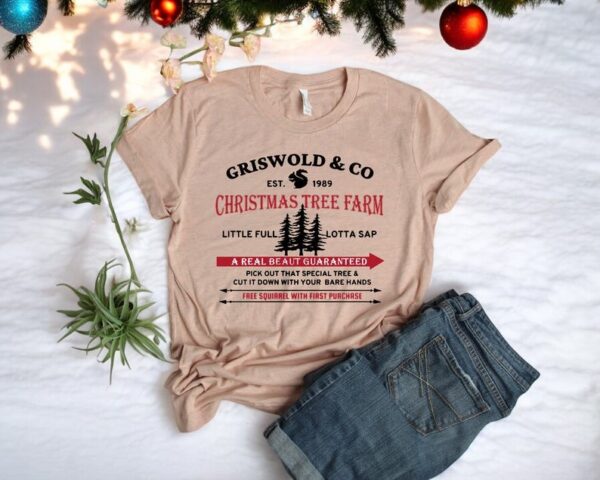 Griswold Co Tree Farm Since 1989 Shirt, Christmas Season Sweatshirt Product Photo 1