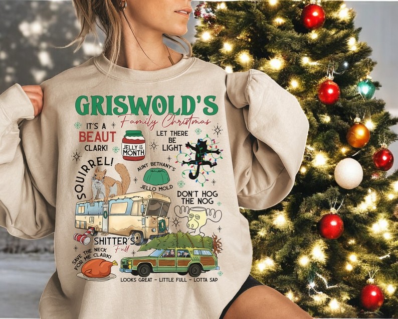 Griswold Family Christmas Sweatshirt Product Photo 2