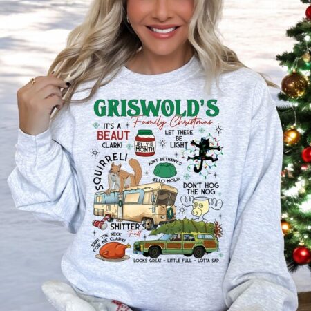 Griswold Family Christmas Sweatshirt Product Photo 1