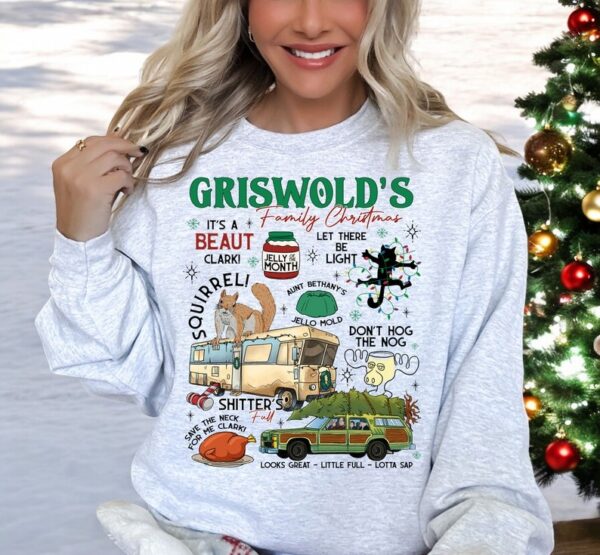 Griswold Family Christmas Sweatshirt Product Photo 1