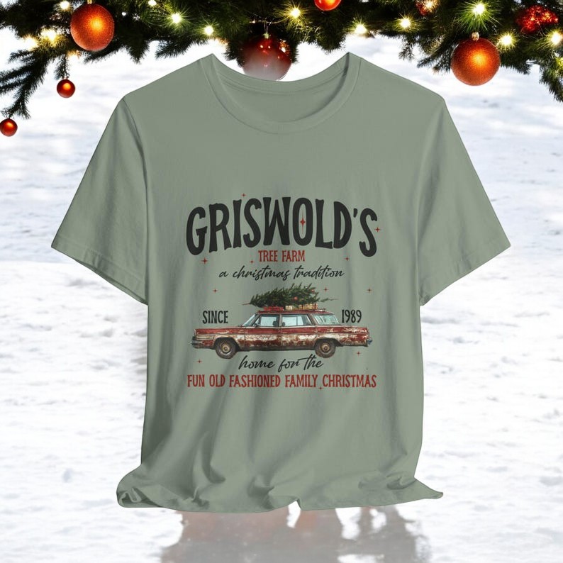 Griswold, Retro Christmas Griswold Christmas Sweatshirt Product Photo 2