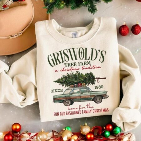 Griswold's Christmas Sweatshirt, Christmas Family Product Photo 1