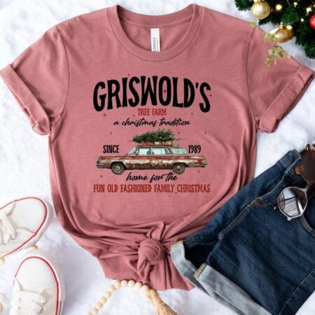 Griswold's Tree Farm A Christmas Tradition Family Christmas Sweatshirt Product Photo 1