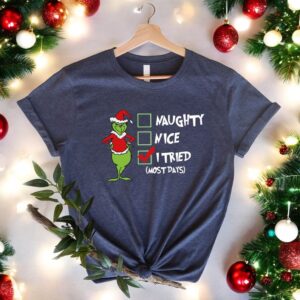 Happy Holiday the grinch Christmas Shirt Product Photo 2