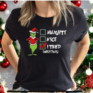 Happy Holiday the grinch Christmas Shirt Product Photo 3