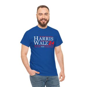 Harris Walz 2024 We Are Not Going Back Shirt, Vote Democrat Shirt Product Photo 4