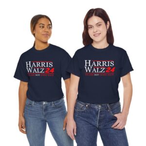 Harris Walz 2024 We Are Not Going Back Shirt, Vote Democrat Shirt Product Photo 6