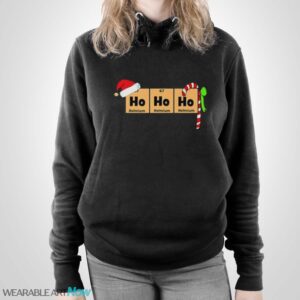 Ho Ho Ho Christmas Chemistry Santa Claus T-Shirt - Unisex Pullover Hoodie