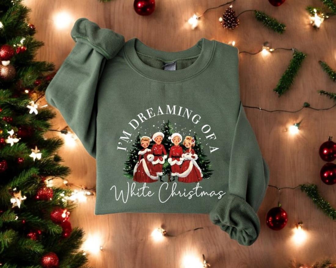 I'm Dreaming Of A White Christmas Sweatshirt Product Photo 2