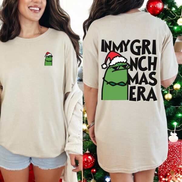 In my Grinchmas Era, Grinch Era two sided christmas shirt Product Photo 1