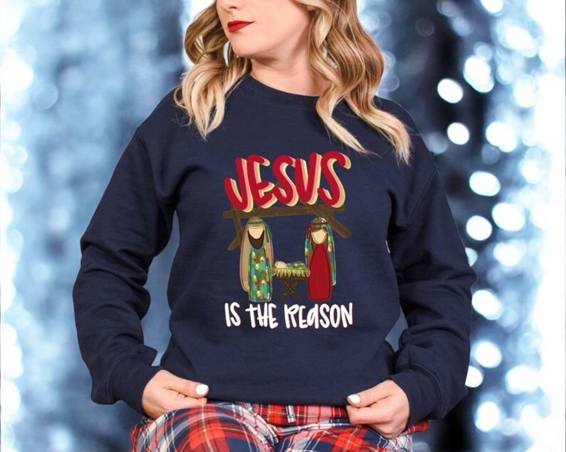 Jesus Is The Reason For The Season, Christmas Gift Product Photo 2