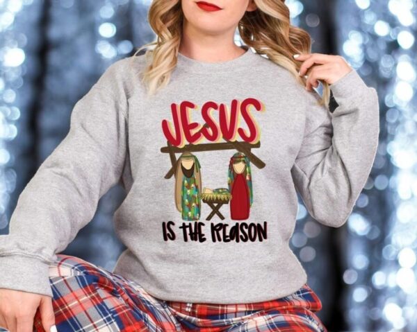 Jesus Is The Reason For The Season, Christmas Gift Product Photo 1