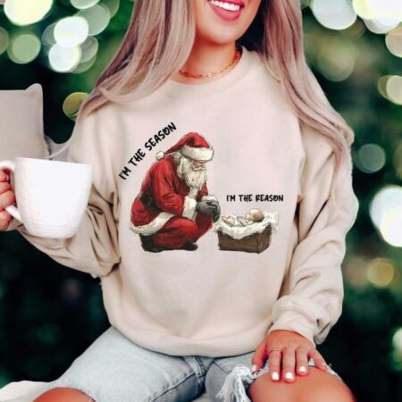 Jesus Is The Reason For The Season Sweatshirt Product Photo 1