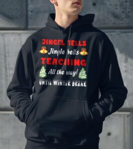 Jingle Bells Jingle Bells Teaching All The Way Christmas Shirt Product Photo 3