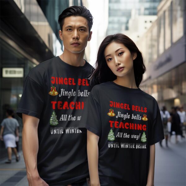 Jingle Bells Jingle Bells Teaching All The Way Christmas Shirt Product Photo 1