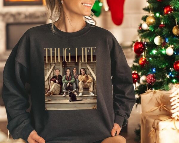 Kamala Ruth Bader Ginsburg Aoc Michelle Thug Life Christmas Shirt Product Photo 1