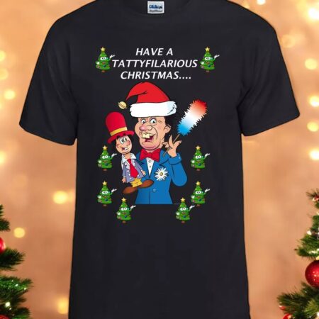 Ken Dodd Iconic, Scouser Tattyfilarious Christmas Shirt Product Photo 1