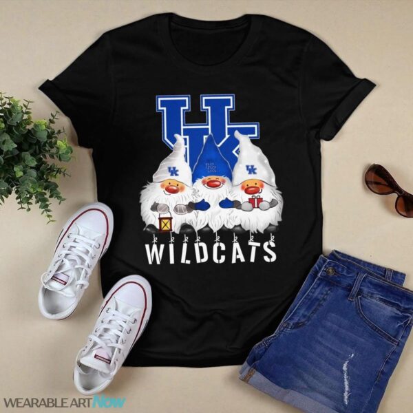 Kentucky Wildcats Gnomies Christmas T-Shirt Sweatshirt Hoodie Product Photo 1