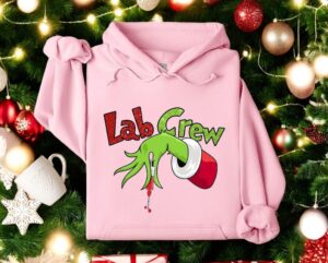 Lab Crew the grinch Christmas Sweatshirts Product Photo 3