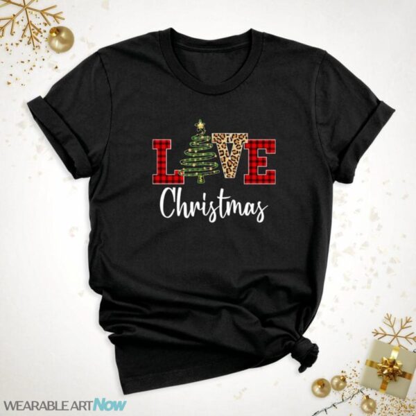 Love Christmas Shirt, Christmas Shirt, Christmas Tree Shirt Product Photo 1