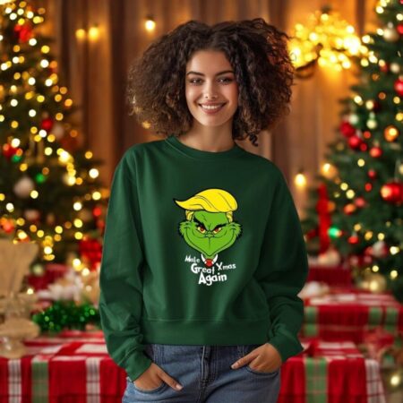 Make Xmas Great Again Christmas Sweatshirt Hoodie Product Photo 1