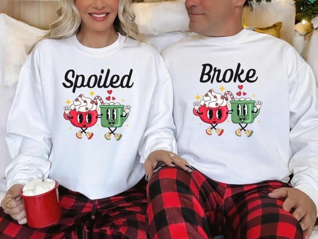 Matching Couple Christmas Shirt Set Product Photo 2