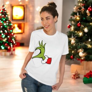 Merry Christmas Grinch Hand Love Couple Matching Christmas Shirt Product Photo 2