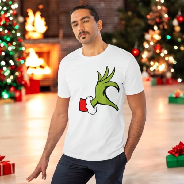 Merry Christmas Grinch Hand Love Couple Matching Christmas Shirt Product Photo 1