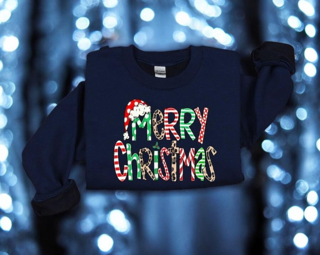 Merry Christmas Shirt Product Photo 2