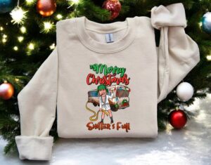 Merry Christmas Shitter's Full Christmas Sweatshirt Product Photo 2