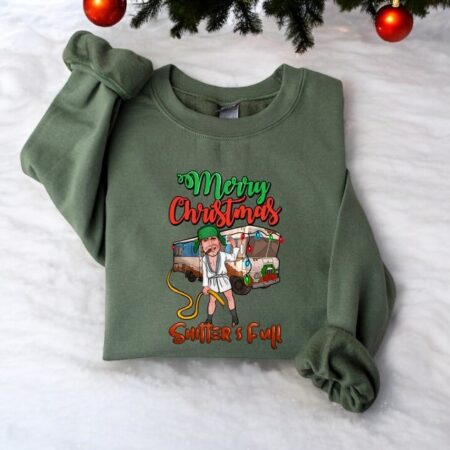 Merry Christmas Shitter's Full Christmas Sweatshirt Product Photo 1