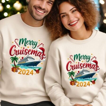 Merry Cruisemas Shirt - Cruise Vacation 2024 Shirt - Christmas Holiday Family Product Photo 1