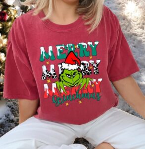 Merry Grinchmas Christmas Sweatshirt Product Photo 2