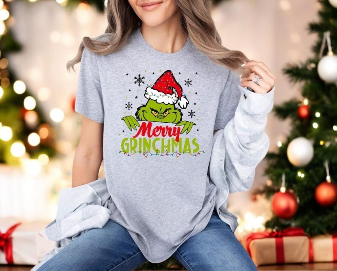 Merry Grinchmas T-Shirt, Sweatshirt, Hoodie Product Photo 2