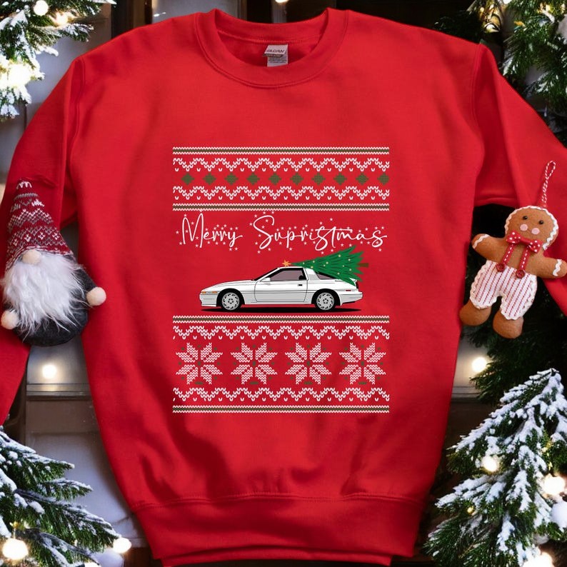 Merry Supristmas JDM Holiday Sweater Christmas Sweatshirt Product Photo 2